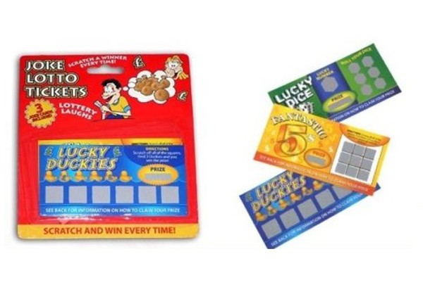Fake Winning Lotto Tickets