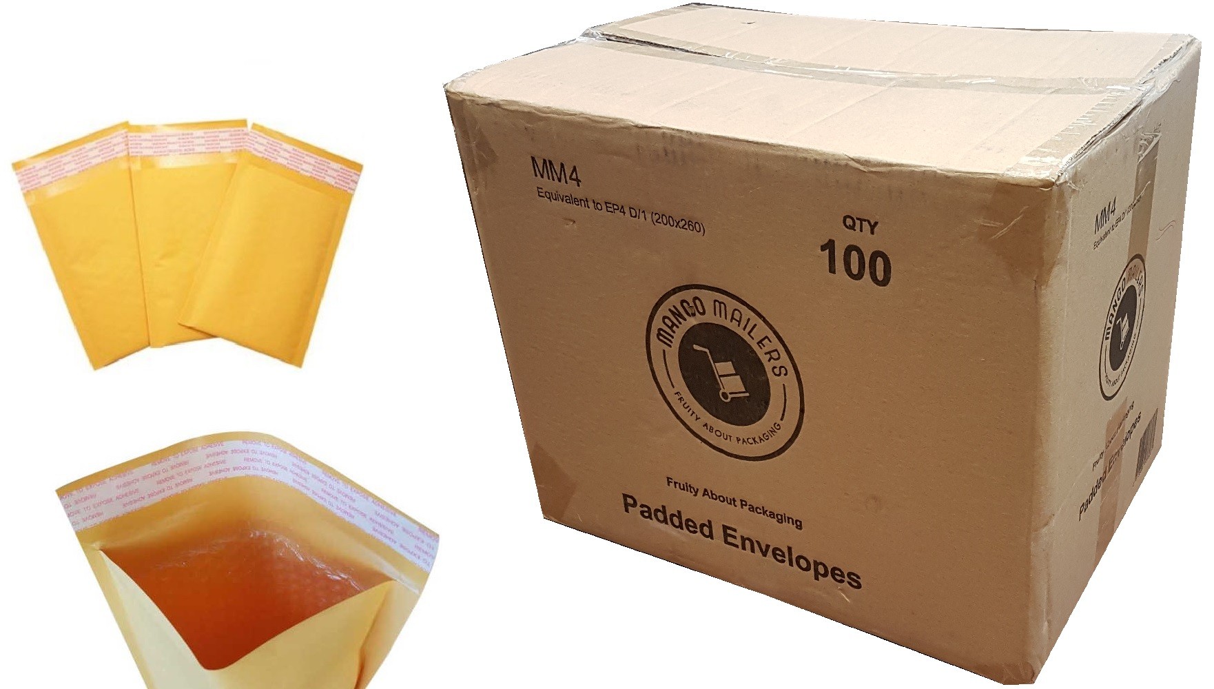 MM4 Padded Envelopes