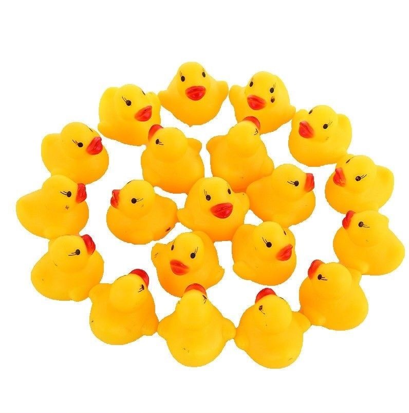 Mini Yellow Rubber Bath Duck