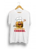 Chef Burger T-Shirt White