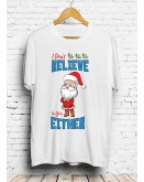 Santa Christmas T-Shirt White