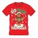 RED CHRISTMAS T-SHIRT GO PLUCK YOURSELF