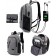Grey Anti-Theft Locking Backpack